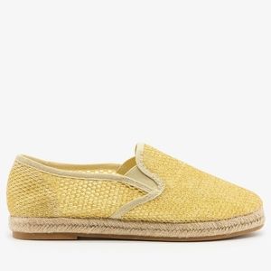 Gold Mesh Espadrille